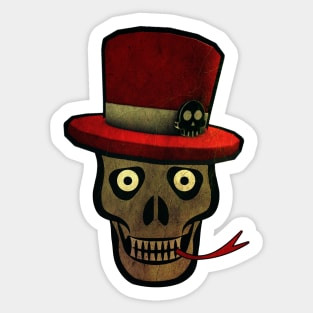 Southern Skull Sticker